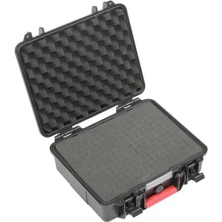 Global Industrial Waterproof Hard Case W/Pinch Tear Foam 11 L x 9-11/16 W x 4-
