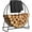 32inch, variant on 32 Inches Firewood Log Rack Hoop with Cover, Heavy Duty Solid Steel Fire Wood Storage Rack and Cover Set with Zipper, Round Log Holder Ring for Indoor Outdoor Patio Deck Porch
