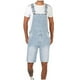 thumbnail image 1 of Pantalones Baggy Hombres Moda Casual Sólido Lavado Pendientes Shorts Overalls con Cordón Cintura, 1 of 5