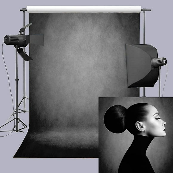Retro Abstract Grey Portrait Photography Backdrops Professional Photography Photo Studio Props Backdro (5x7ft)