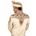 thumbnail image 2 of Sherwani en Paille Royal Indien Remarquable pour Hommes. Ce Produit Est Fabriqué sur Commande., 2 of 5