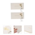 thumbnail image 3 of Milisten 2Pcs White Paper Thank You Cards Blank Inside Wedding and Small Business Notes, 3 of 8