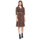 thumbnail image 2 of VESTIDO MIDI BARILOCHE NIZA MARRON PARA MUJER T EG, 2 of 5