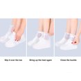 thumbnail image 3 of LCXmlly Artificial Flower 2Pcs Rain Nonslip Button Closure High Tube Outdoor Shoes Protector Waterproof, 3 of 6