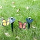 thumbnail image 4 of Estaca de césped con energía Solar, mariposa voladora Artificial, colibrí, ornamento de arte para patio, decoración de simulación de jardín al aire libre,A,Australia esquí esquí Gafas de esquí, 4 of 5