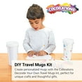 thumbnail image 3 of Colorations Decorate Your Own Travel Mugs - Set of 12, 3 of 3