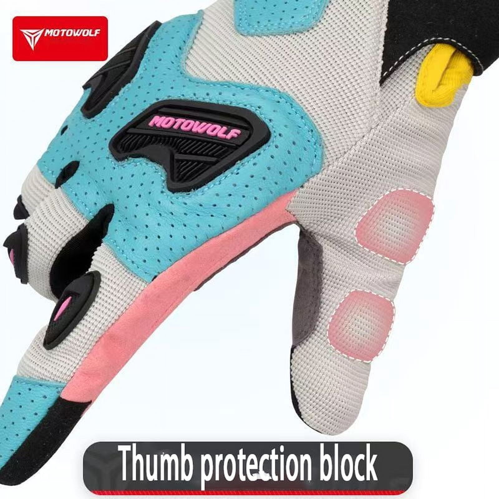 Motowolf Motorcycle Gloves For Autumn And Summer Anti Fall Off-road Racing Men's And Women's Breathable Touch Screen Gloves