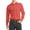 Coral, variant on Men's Long Sleeve Regular Fit Collared Cotton Blend Pocket Lightweight Adult Dress Shirt