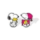 thumbnail image 5 of Pendientes de botón Kawaii con forma de Snoopy y Charlie Brown, colgantes para las orejas, de resina, de dibujos animados, de moda, versátiles, regalo de cumpleaños para niñas, 5 of 5