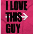 thumbnail image 1 of Love This Girl Guy Cute Matching Set Women's Graphic T Shirt Tees Brisco Brands M, 1 of 4