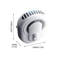 thumbnail image 4 of Ventilador de Cintura Portátil Colgante Ventilador de Cintura, Pequeño Ventilador Portátil para Cargar Y Poderoso Ventilador Colgante de Campamento Al Aire Libre, 4 of 5