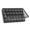 thumbnail image 1 of Monthly Pill Organizer, 4 Weeks Pill Case Moisture-proof Large 28 Day Pill Box, 1 of 2