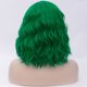 thumbnail image 5 of Humano Cabello Pelucas para Mujeres Dama 16" Verde Rizado Peluca con Peluca Gorra Esponjoso Rizado Ondulado, 5 of 6