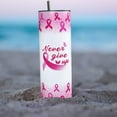 thumbnail image 6 of Breast Cancer Tumbler, Breast Cancer Gifts for Women, Pink Breast Cancer Cups/Travel Mug, Breast Cancer Survivor Cup, Breast Cancer Awareness Coffee Mug, Pink Ribbon Breast Cancer Gifts Cup 20 Oz, 6 of 6