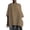 Brown, variant on Cameland Women's Vintage Cotton and Solid Round Neck Temperament Short Sleeve Shirt Tops