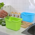 thumbnail image 3 of Cheers Kitchen Cabinet Door Plastic Basket Hanging Trash Can Waste Bin Garbage Bowl Box, 3 of 8