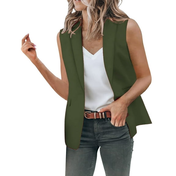 Dtydtpe 2024 Clearance Sales, Cardigan for Women, Vest Coat Casual Blazers Open Front Work Office Jackets Blazers Womens Tops Winter Coats for Women