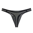 thumbnail image 3 of Pxiakgy mens briefs Men's Thongs Cotton Underwear Sports Underwear Men's Running Underwear Trackless And Fun T Pants Grey+XL, 3 of 4