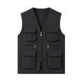 thumbnail image 3 of ATOGUTA Cargo Vest Kids Unisex Zip Up Sleeveless Hiking Jacket Lightweight Outerwear with Multi-pocket Size 5T-13, 3 of 6