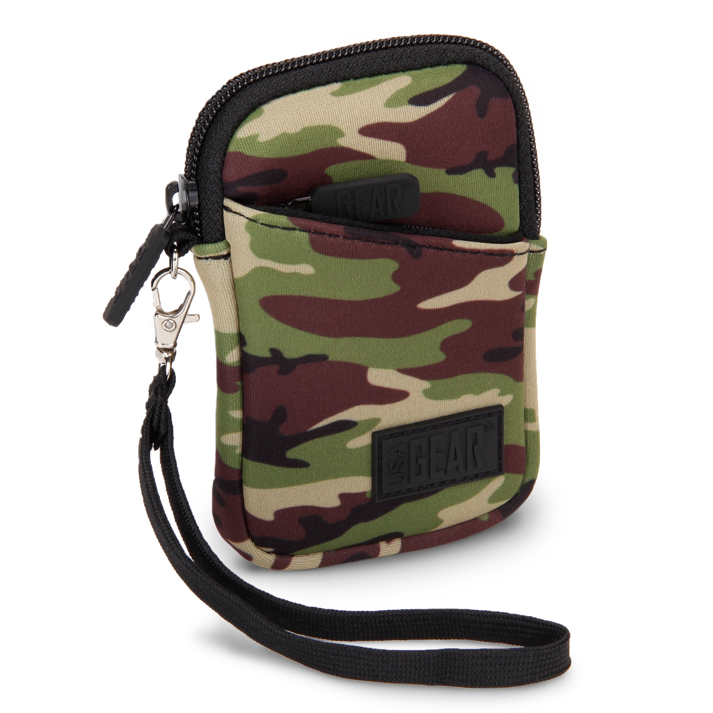 USA Gear Compact Camera Case Bag, Camo Green