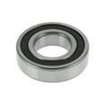 thumbnail image 6 of Unique Bargains 62/32 2RS Deep Groove Ball Bearings 32x65x17mm P4 Double Rubber Seal Lubricated Bearings 1 Pcs Car Silver Tone,Black, 6 of 6