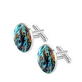 thumbnail image 2 of Platypus Elegant Stainless Steel Shirt Clip Cufflink Set for Formal Attire - for Business Meetings and Special Occasions, 2 of 6