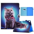 thumbnail image 1 of iPad 9th/8th/7th Generation Case, iPad 10.2-inch Case 2021/2020/2019,Dteck Magnetic Leather Pattern Card Holder Wallet Case Kickstand Shockproof Smart Folio Cover,Cat, 1 of 7