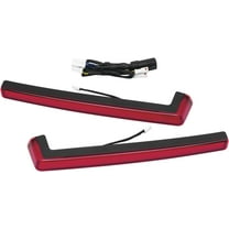 Kuryakyn 2943 Motorcycle Lighting Accessory: Tracer Saddlebag Light for Tour-Pak, Red