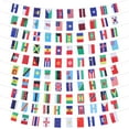thumbnail image 1 of SHISUYAN 1 Set Banner Flag National String Flag Banner 100 Countries Banner Pendant, 1 of 8