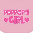 thumbnail image 4 of Inktastic Pop Pop's Girl Girls Baby Bib, 4 of 4
