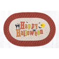 thumbnail image 1 of Capitol Importing 65-503HH 20 x 30 in. Happy Halloween Oval Patch Rug, 1 of 1