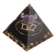 thumbnail image 3 of Pirámide de energía del zodíaco Géminis de cristal curativo de 5 cm para equilibrar los chakras y meditar, 3 of 8