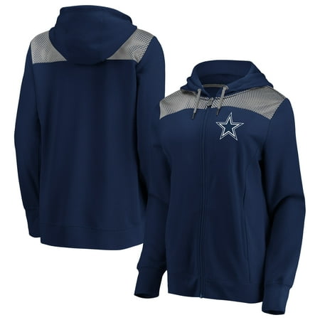 Dallas Cowboys Fanatics Branded Women's Team Best Full-Zip Hoodie - Navy