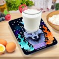 thumbnail image 7 of Wolf Fire Ghost Food Scale Digital Kitchen Scale Waterproof Tempered Glass Tare Function 11 lb for Baking Cooking Meal Prep, 7 of 7