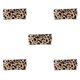 thumbnail image 1 of Diadema de ganchillo Sonducket con Estampado de leopardo ajustable para deportes gimnasio correr, 1 of 5