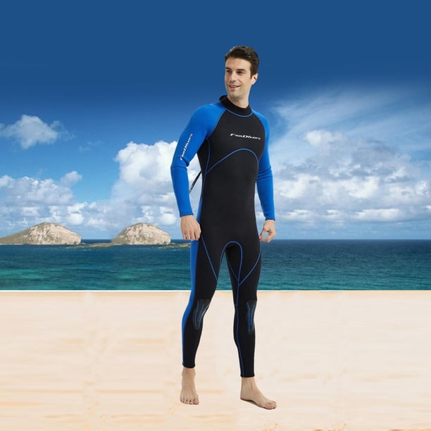 Traje de neopreno premium de 3 mm para hombre Sharpla XL azul