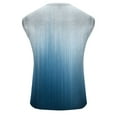 thumbnail image 4 of Yufatyle Men's Tank Tops Quick Dry Workout Shirts Sleeveless Round Neck Gradient Tee Shirt Gym Athletic Training Tank S, 4 of 5