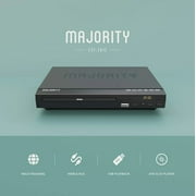 Open Box MAJORITY DVD CD Player, HDMI Input, USB Playback, RCA, Multi-Region & Connection