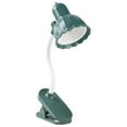 thumbnail image 4 of Lampe à Pince, Mini Lampe de Lecture Décorative, Lampe de Table Pliable Lampe de Bureau à DEL pour Étude, Table, Salon, Étudiants, Vidéoconférence Vert, 4 of 8