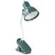 thumbnail image 4 of Lámpara de escritorio LED con clip y diseño de flores, iluminación decorativa, luz para libros que cuida los ojos Verde, 4 of 9