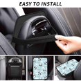 thumbnail image 6 of Bingfone Car Four-Season Universal Armrest Box Mat,Car Armrest Seat Cover Soft Leather Waterproof Armrest Cover Center Console Mat-Cute Panda Bear, 6 of 7