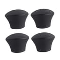 thumbnail image 2 of Juego de 4 pomos para tapas de ollas con tornillos, utensilios de cocina, mango de madera resistente al calor, para sartenes, cazuelas y cacerol negro, 2 of 8