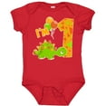 thumbnail image 3 of Inktastic Happy Dinosaur First Birthday-green Boys or Girls Baby Bodysuit, 3 of 5