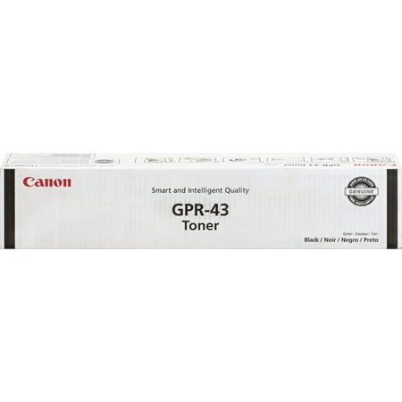 Canon  CNMGPR43  GPR-43 Toner Cartridge  1 Each Toner cartridge is designed for use with Canon imageRunner Advance 4025  4035  4225 and 4235. Consistent performance meets high-quality output. Easy-to-install cartridge saves time and boosts productivity. GPR-43 toner bottle yields approximately 30 200 copies. Canon GPR-43 Original Toner Cartridge  1 Each (Quantity)