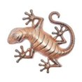 thumbnail image 1 of Set of 4 Cast Iron Lizard Wall Decor, 1 of 1
