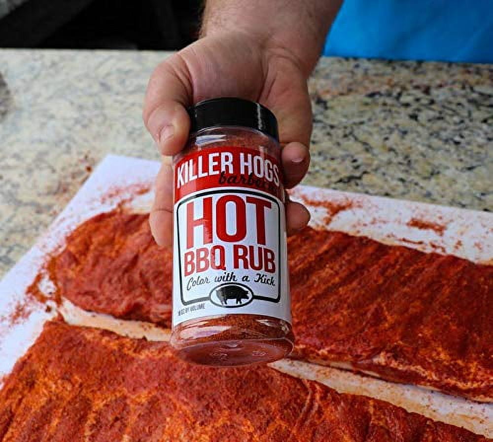 (2 pack) Killer Hogs Hot Rub 12 oz