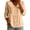 Khaki-Shirts for women, variant on FNFYFH Peter Pan Shirt Women Long Sleeve Button Down Shirts Cute Peplum Tops