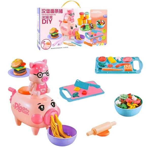 EGNMCR Cooking Playsets Kitchen Playsets Little Chef Play Toys Children's Playsets Children's Play House Toys Simulation Play House Birthday Gifts for Kids