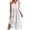 White, variant on Cotton Linen Blend Dresses Lighweight V Neck Dress Short Sleeve Sundress Solid Color Beachwear Casual Vacation Outfits Light Blue XL