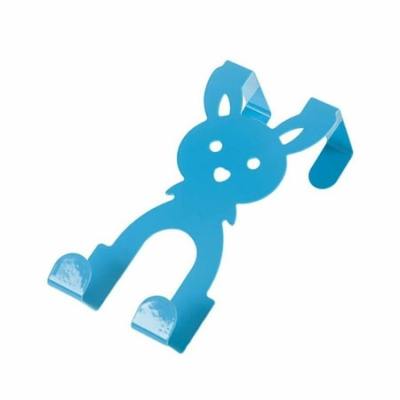 

WANYNG Traceless Rabbit Shaped Kitchen Hanging Holder Hanger Hat Coat Door Hook Baby Clothes Organizer